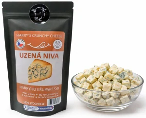 Křupavý sýr Niva Uzená 100g