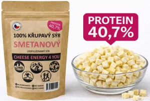 Smetanový sýr CHEESE ENERGY 4 YOU 40,7% PROTEIN 50g
