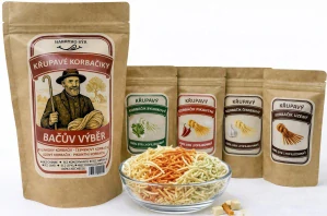 Křupavé korbáčiky Bačův výběr 4 korbáčiků