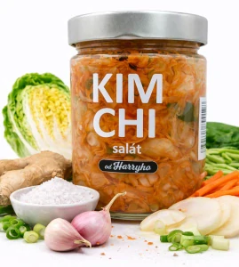 Poctivé Kimchi 320g– Trvanlivý fermentovaný salát bez lednice